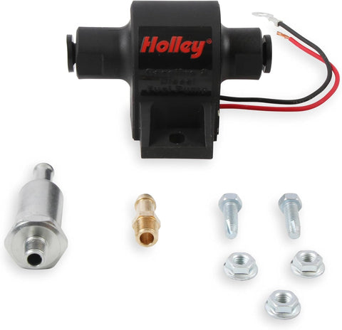 Holley 12-427 32 GPH Mighty Mite Electric Fuel Pump, 4-7 PSI