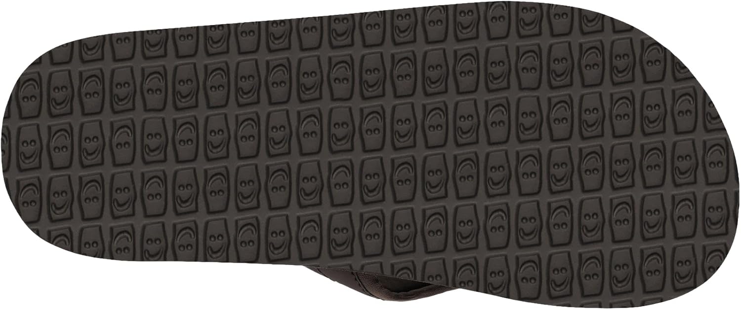 Sanuk Beer Cozy IV Mens Flip Flops - Memory Foam Beach Sandals