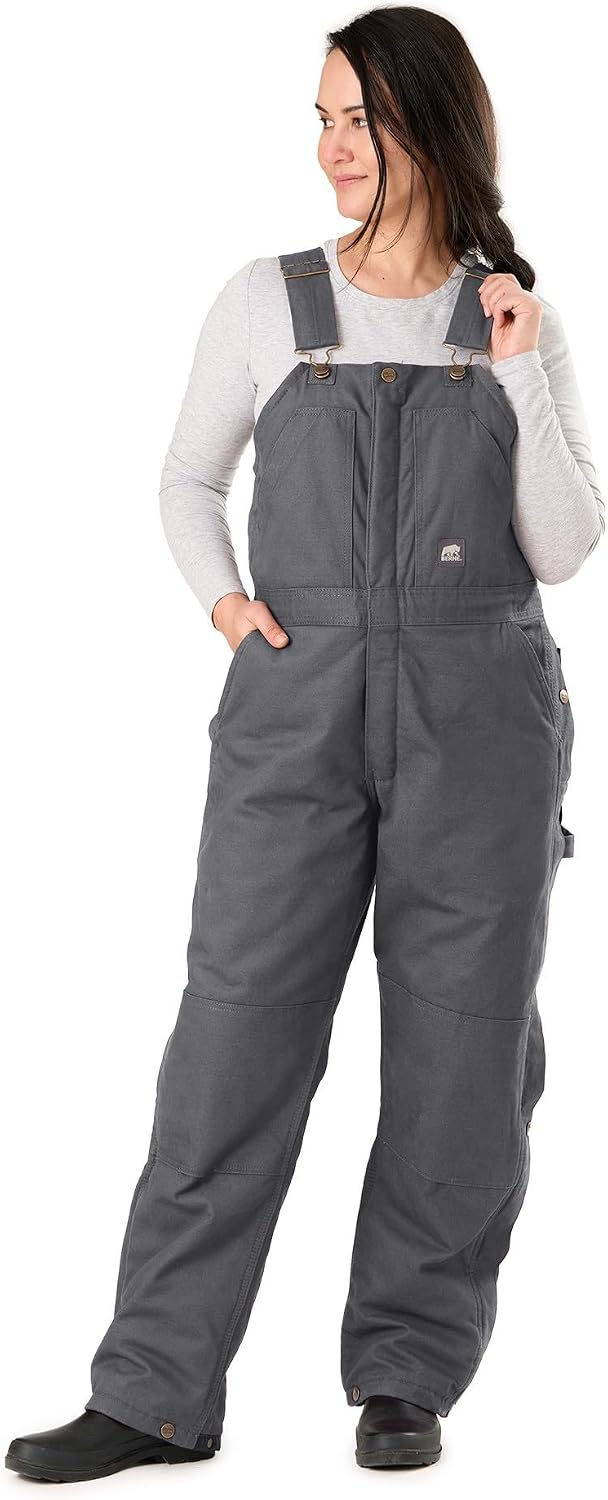 Berne Women's Softstone Duck Insulated Bib Overall