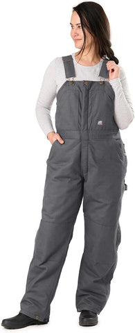 Berne Women's Softstone Duck Insulated Bib Overall