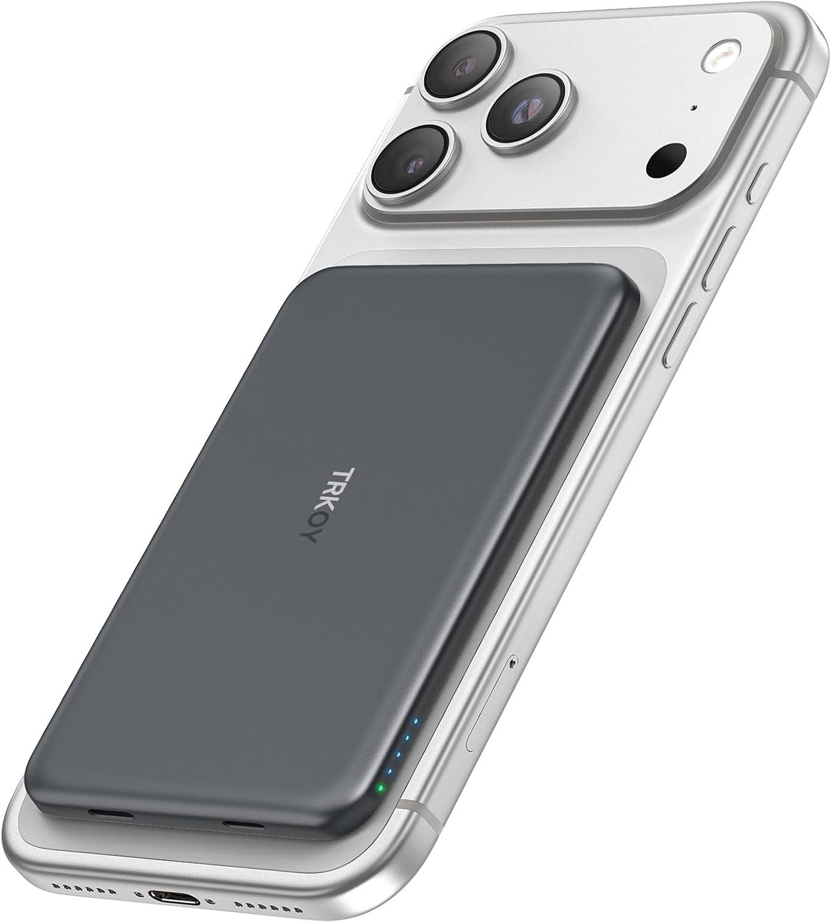 for Magsafe Portable Charger, 5000mAh Slim Wireless Magnetic Power Bank