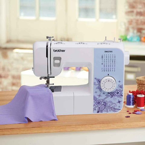 Brother Sewing Machine, XM2701, Portable Sewing Machine, 27 Stitches