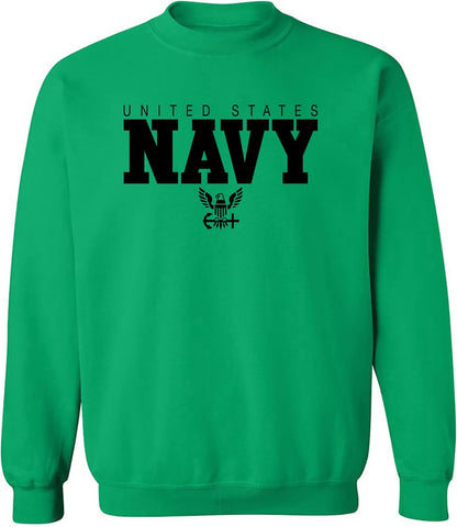 zerogravitee U.S. Navy Anchor Crewneck Sweatshirt
