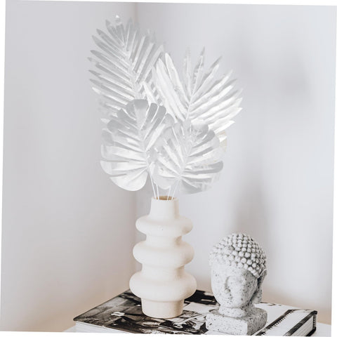 Alipis 48pcs Artificial Leaves Decor for Wedding and Party Layout Props Simulation Leaves for Home Decoration Floral Arrangements and Use