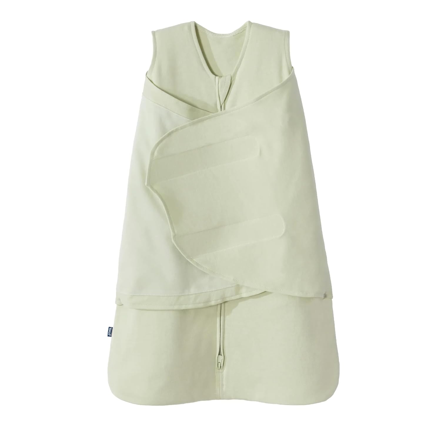 HALO SleepSack Swaddle | Cotton | 1.5 TOG | 68-75°F | 6-12 lbs |Sage