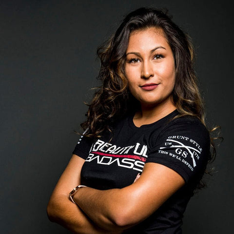 Grunt Style Beautiful Badass Women's Graphic Tee