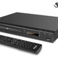 MEGATEK Region-Free DVD Player for TV with HDMI, CD Player for Home, Plays All Regions and Formats, USB Port, Durable Metal Casing, Remote, HDMI and RCA Cables Included