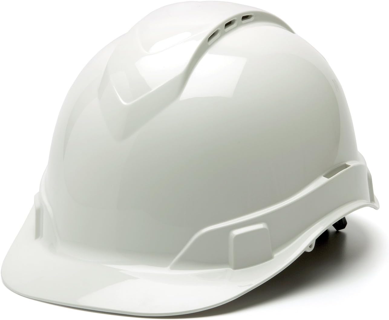 Pyramex Ridgeline Cap Style Hard Hat, 4-Point Ratchet, Vented