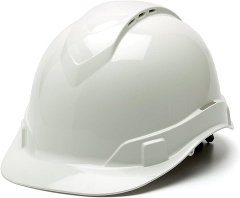 Pyramex Ridgeline Cap Style Hard Hat, 4-Point Ratchet, Vented