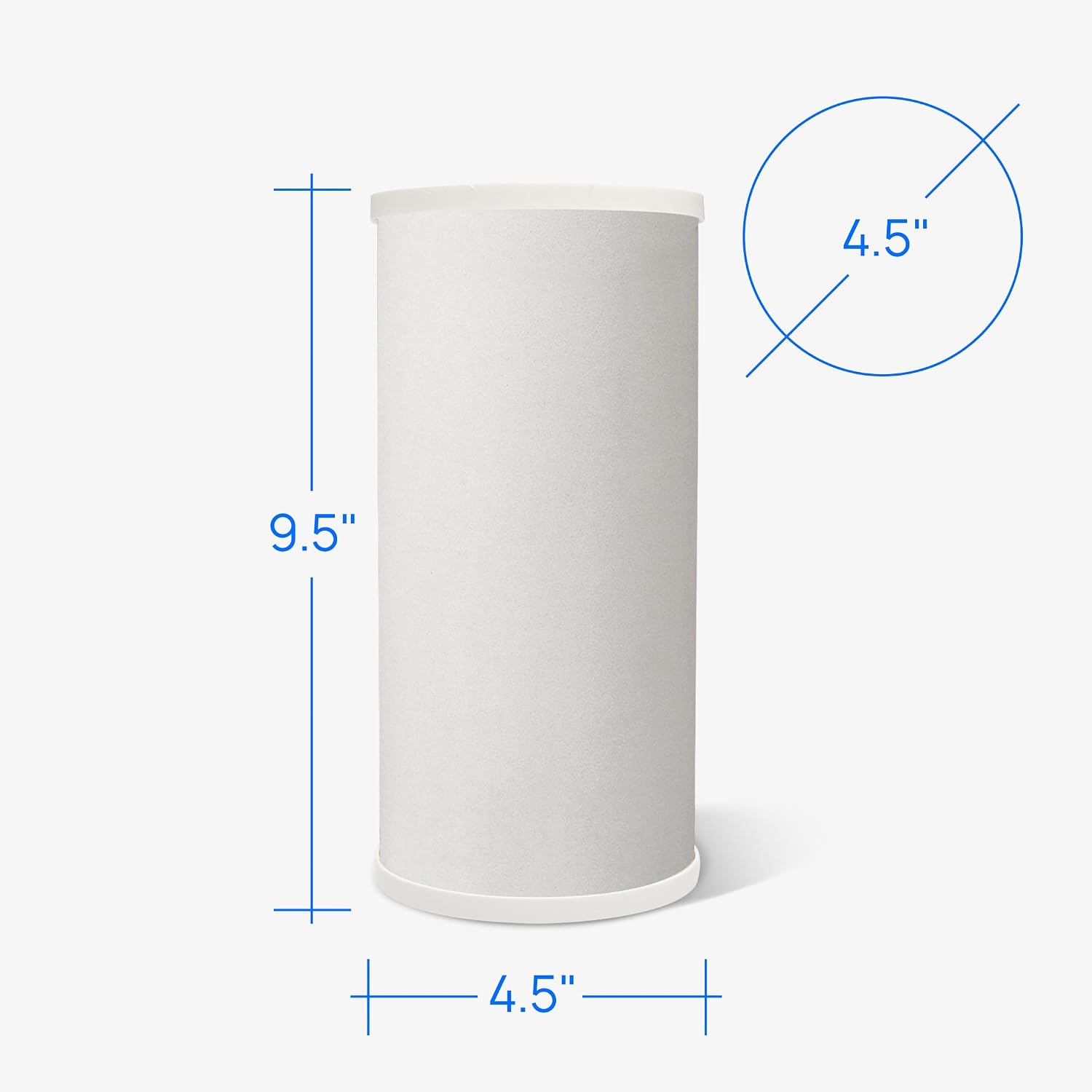 Culligan RFC-BBSA Whole House Water Filter, 10 x 4.5 in, 25 Micron Carbon