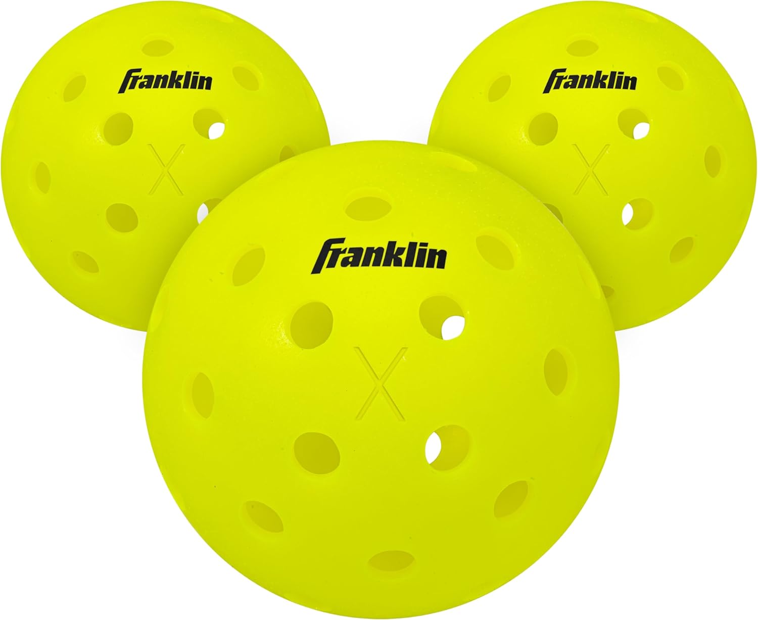 Franklin Sports X-40 Outdoor Pickleballs - USAP Approved