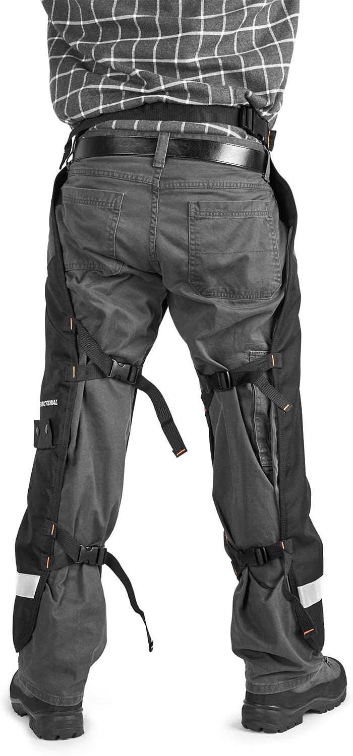 Husqvarna 587160702 Apron Chainsaw Chaps, 38-Inch, Black Apron