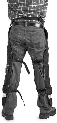 Husqvarna 587160702 Apron Chainsaw Chaps, 38-Inch, Black Apron
