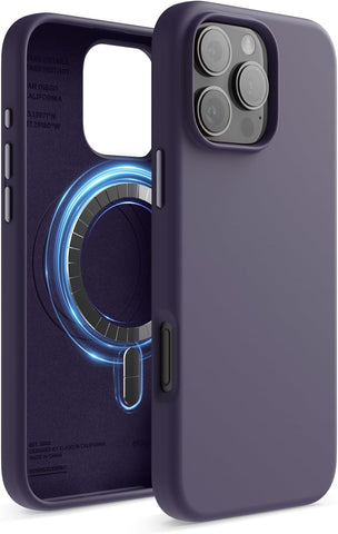 elago Premium Magnetic Silicone Case for iPhone 16 Pro Max