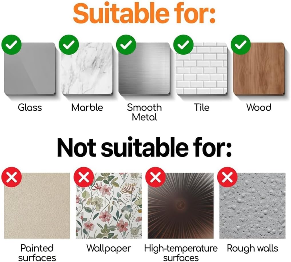 16 Pack Crystal Clear Adhesive Hooks for Hanging, Heavy Duty 22lb