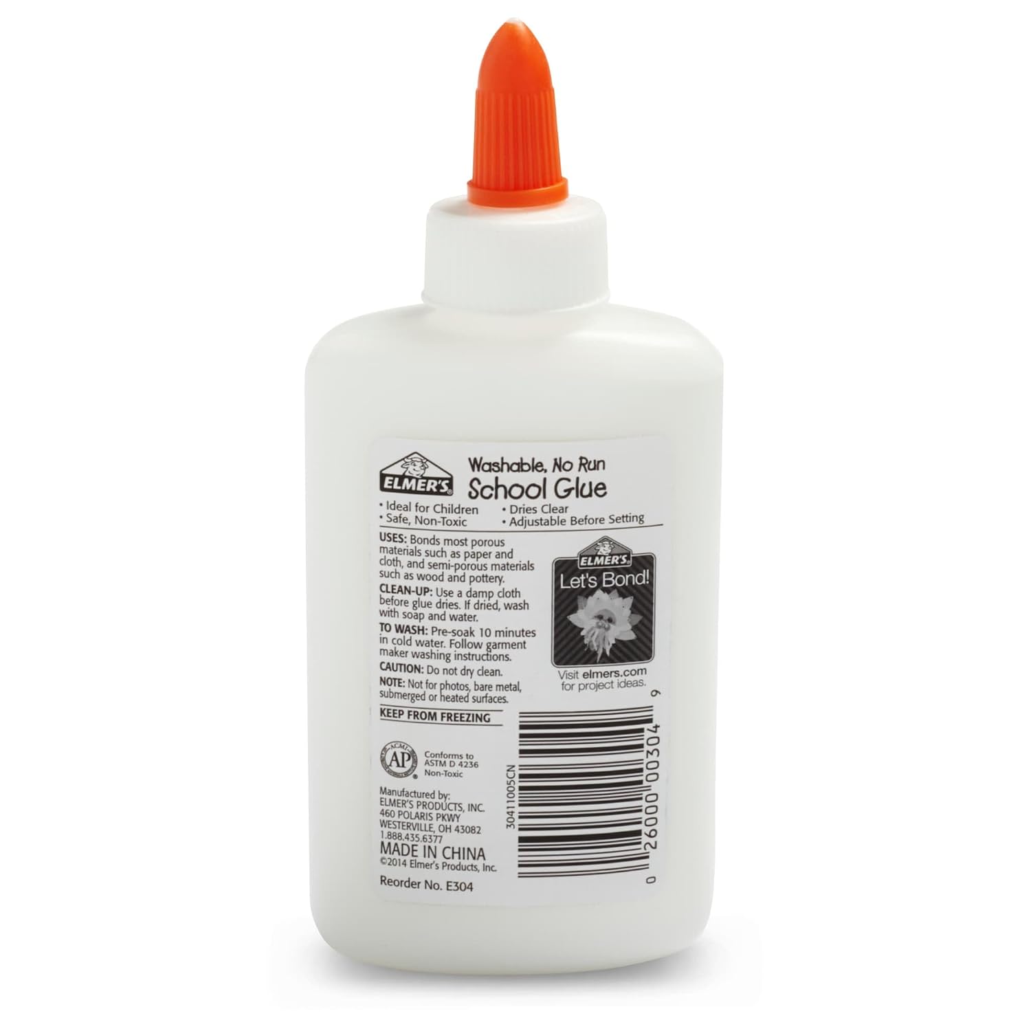 Elmer's Liquid School Glue, Slime & Craft, Safe and Non-Toxic, Washable, White, 4 Ounces Each, 12 Count - For Classroom, Home, Office, Teacher Supplies, #1 Teacher Brand