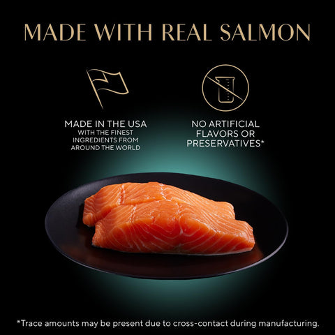 Sheba Perfect Portions Pate Wet Cat Food, Sustainable Salmon, 2.6 oz, 24 ct