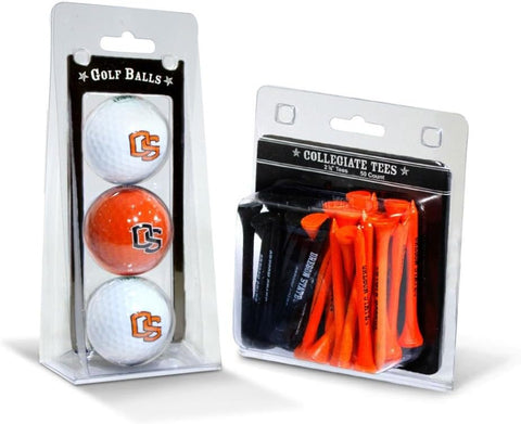 Team Golf NCAA Clemson Tigers 3 Golf Balls And 50 Golf Tees Logo Imprinted Golf Balls (3 Count) & 2-3/4" Regulation Golf Tees (50 Count), Multi Colored