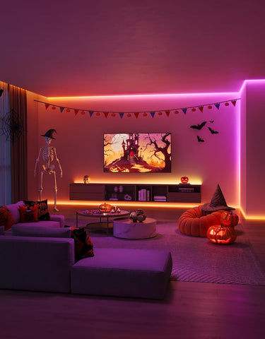 Govee 9.8ft COB LED Strip Light Pro, RGBICW Light with Warm White, WiFi
