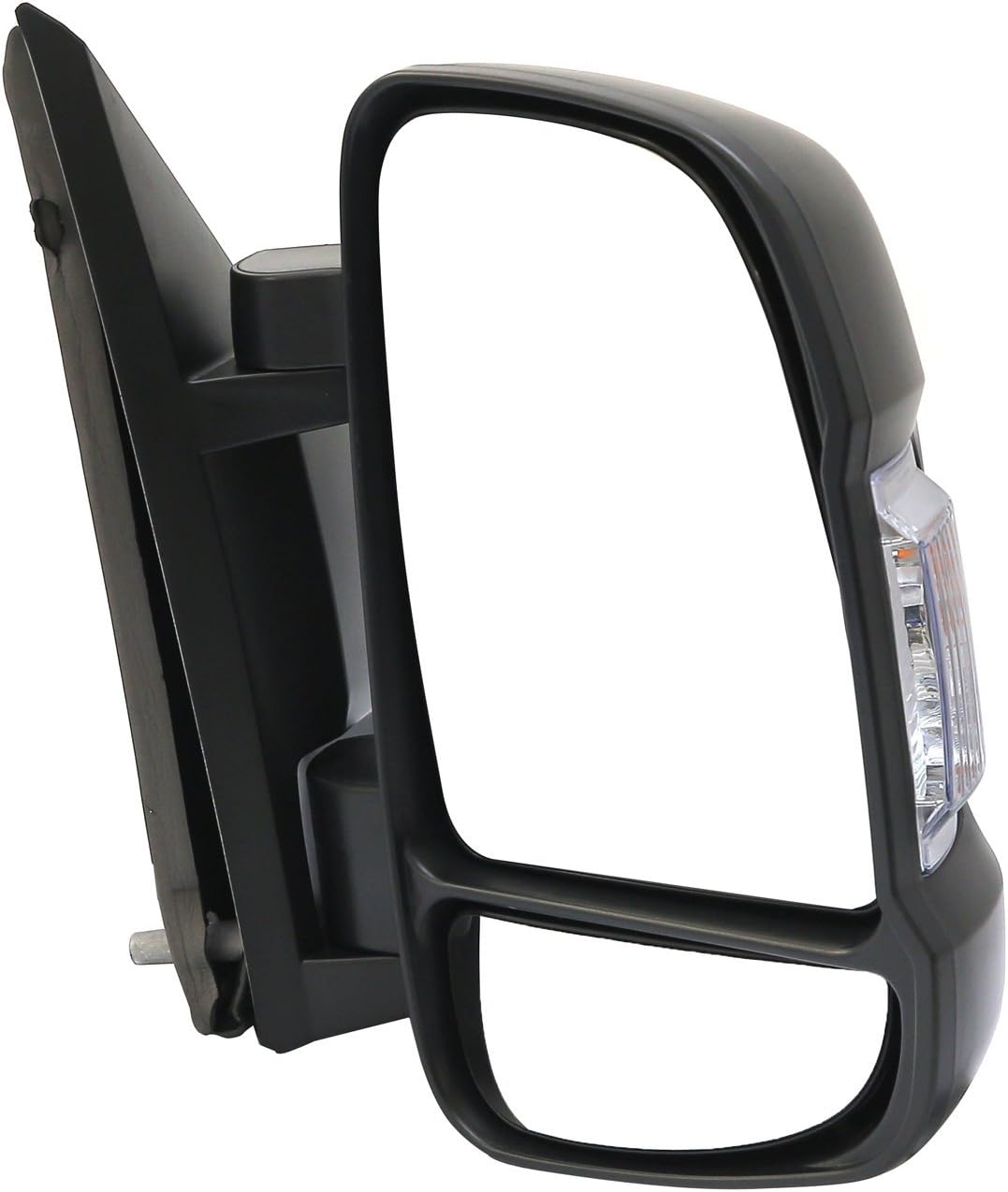 Passenger Right Side Mirror Replacement Power Door Mirror Signal Light Fit Ram Promaster 1500, 2500, 3500, New Six, Work Van