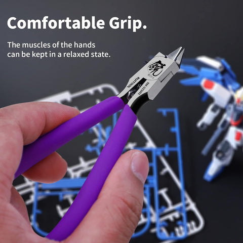 RUITOOL Model Nippers for Beginners, 4.7" Single Blade Nipper for Gunpla