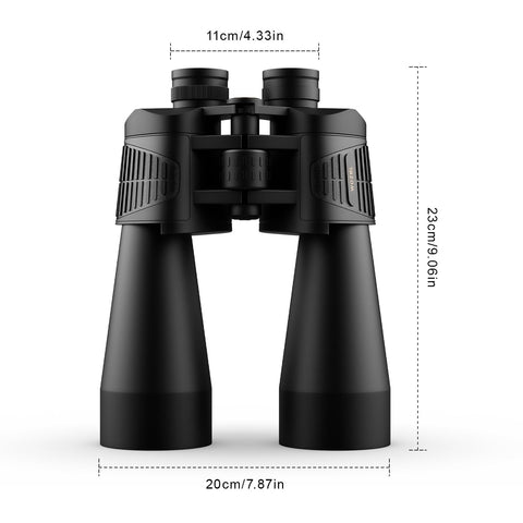 20x70 Binoculars for Adults High Powered - WOZEL HD Bird Binoculars with Clear Low Light Vision - Powerful Binoculars for Bird Watching Hunting Travel Outdoor Hiking