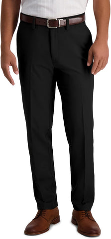 Haggar Men's Cool 18 Pro Slim Fit Flat Front Super Flex Waistband Casual Pant
