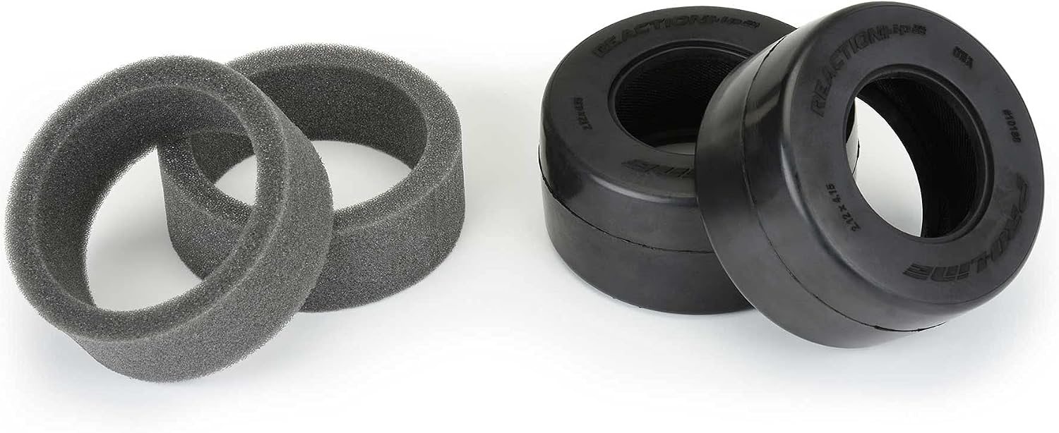 Pro-Line Racing Reaction+ HP Wide SC S3 Drag BELTED Tires PRO10188203 RC Tire