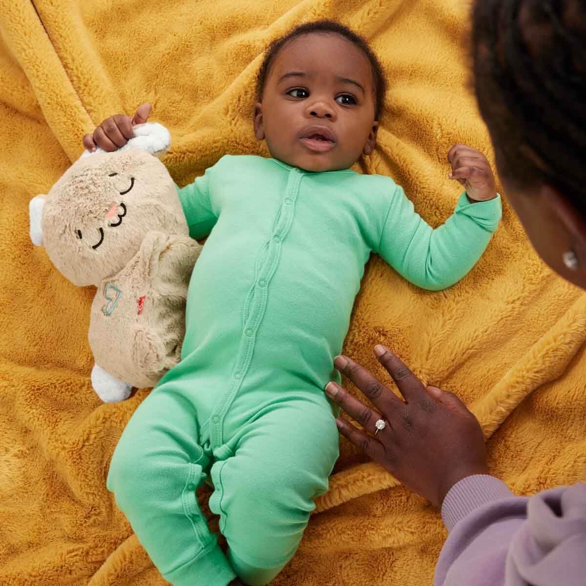 Fisher-Price Soothe & Settle Bunny Baby Toy, Ages 0+ Months