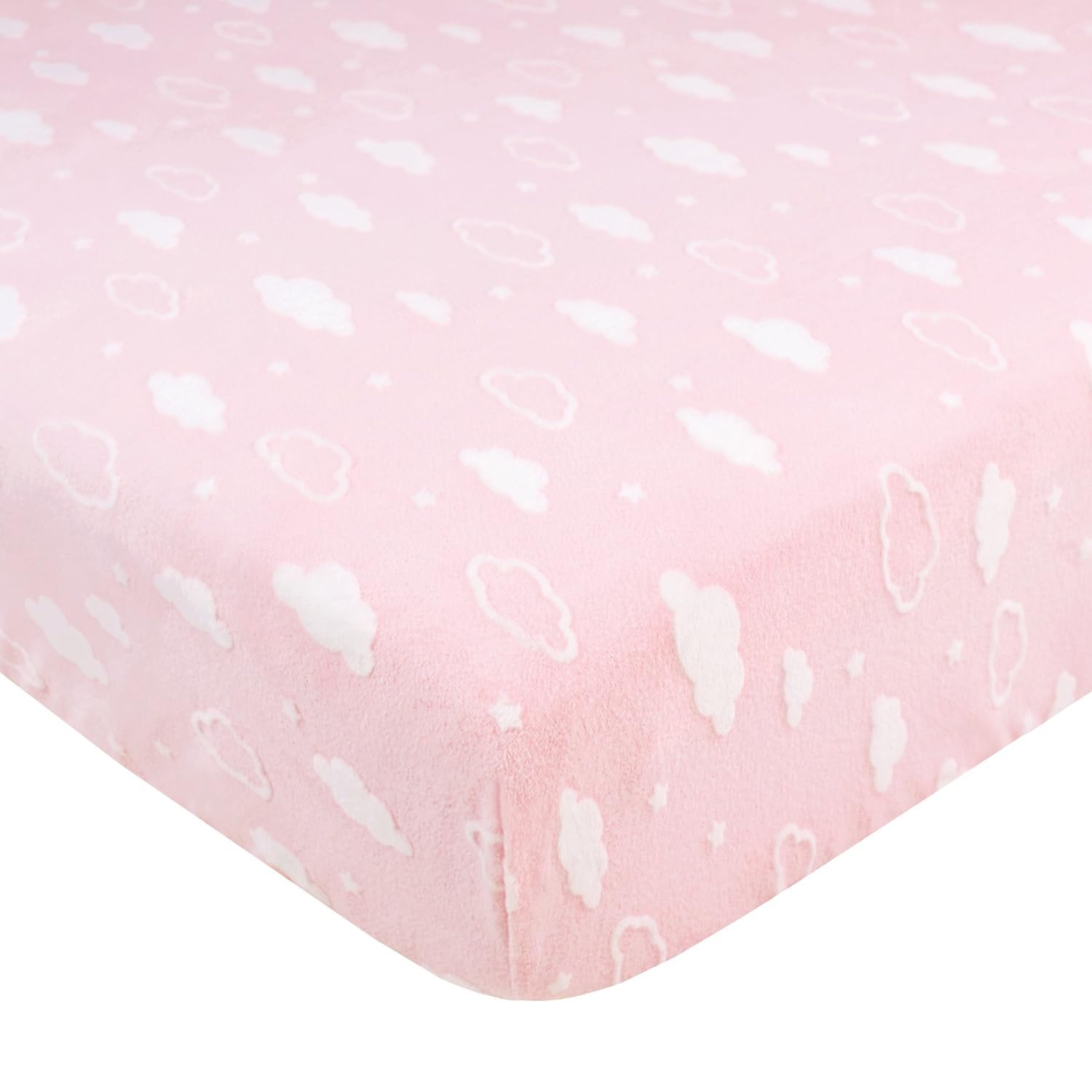American Baby Company Heavenly Soft Chenille Fitted Crib Sheet 28" x 52", Warm and Cozy Neutral Chenille Sheet, Chocolate, for Boys and Girls, Fits Crib and Toddler Bed mattresses