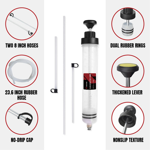 Thorstone 500cc Automotive Fluid Extractor Pump for Easy Oil Change