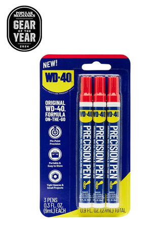 WD-40 Classic Product, Precision Pen On-The-Go, 0.3 FL OZ [3-Pack]