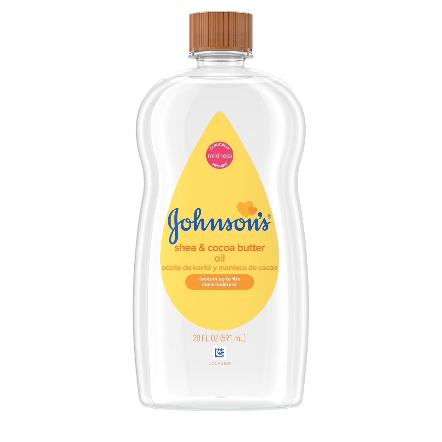 Johnson's Baby Oil Gel, 6.5 fl. oz, 6 Pack
