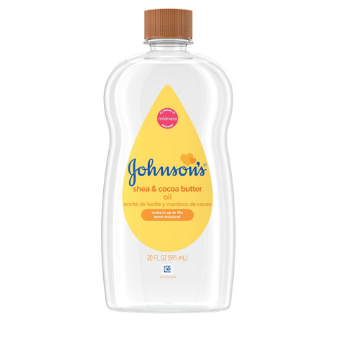 Johnson's Baby Oil Gel, 6.5 fl. oz, 6 Pack