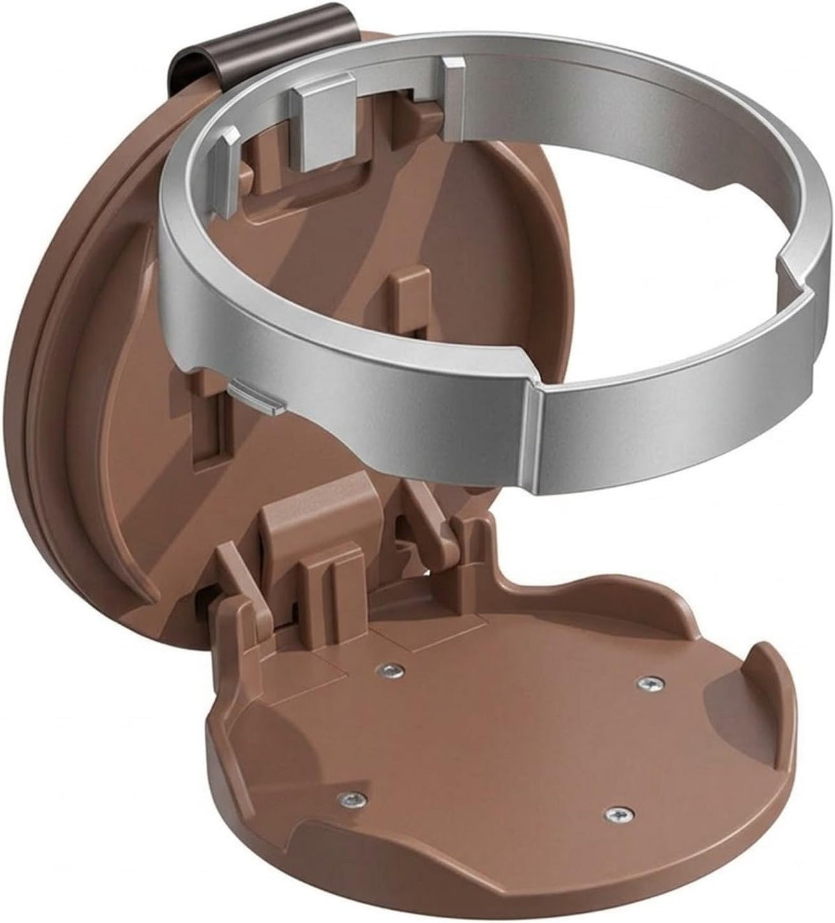 Car Door Cup Holder, Foldable Clip-On Drink Holder for Bottle (BrownA 1pcs)