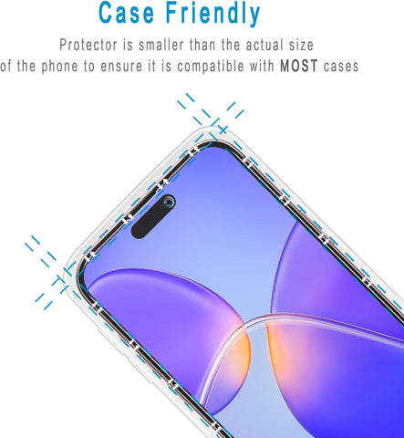 2 Pack Privacy Screen Protector for iPhone 16