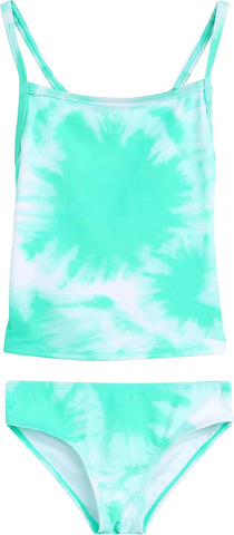 Kanu Surf Girls' Melanie Beach Sport 2-Piece UPF 50+ Banded Tankini