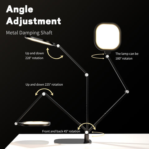 LitONES LED Desk Lamp for Home Office, Soft Edge-lit Design - Modern Style