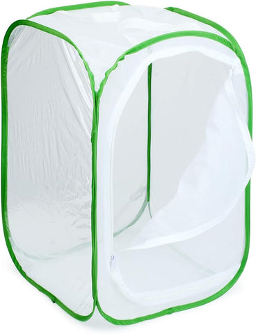 RESTCLOUD Insect and Butterfly Habitat Cage Terrarium Pop-up 23.6 Inches Tall