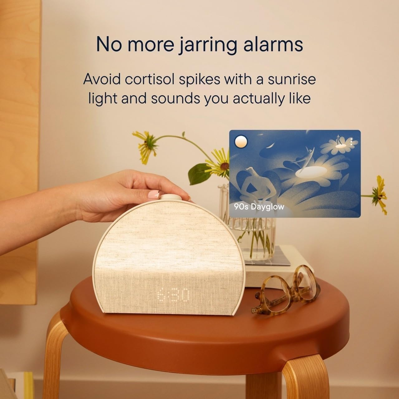 Hatch Restore 3 Sunrise Alarm Clock & Sound Machine, Smart Light (Putty)