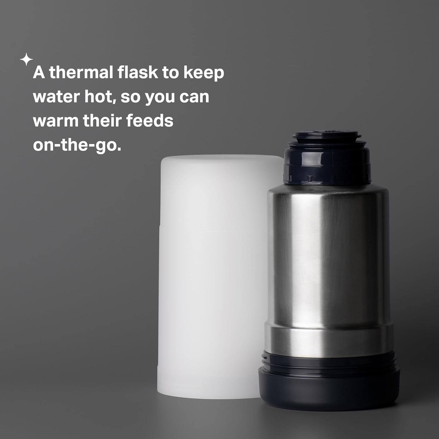 Tommee Tippee Travel Bottle & Food Warmer, Portable, Thermal Flask