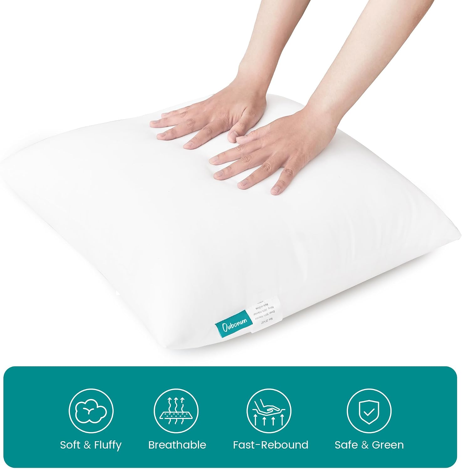 Oubonun 24 x 24 Throw Pillow Inserts
