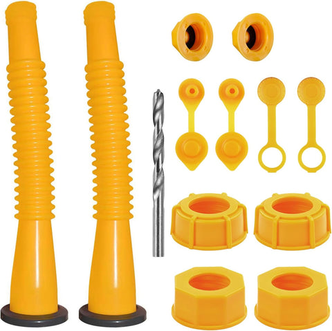 Gas Can Spout Replacement Kits. Gas Can Nozzle, for 1/2/5/10 gallon gas can