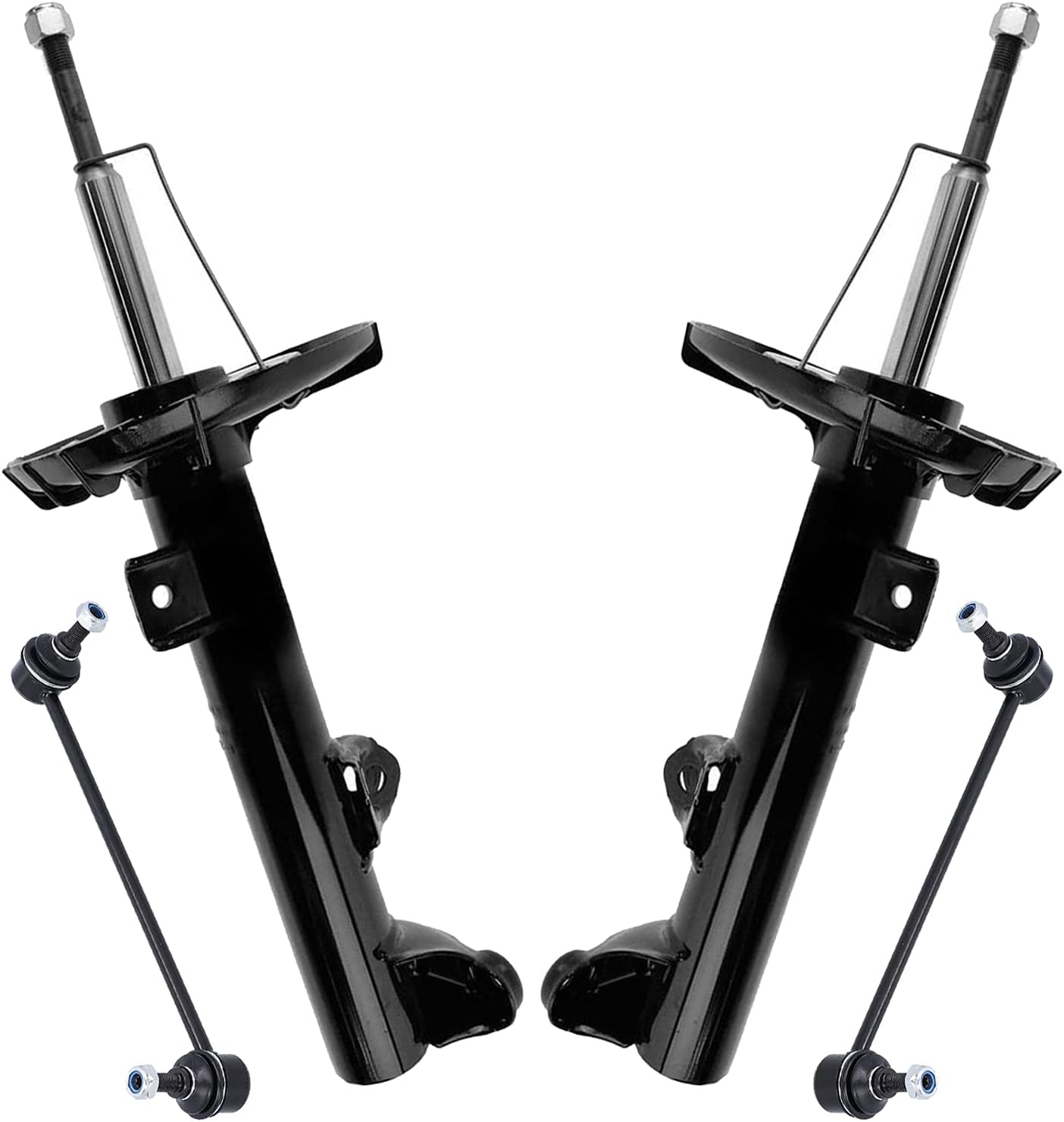Detroit Axle - 4pc Front Suspension Kit for Mercedes-Benz C230 C240 C280