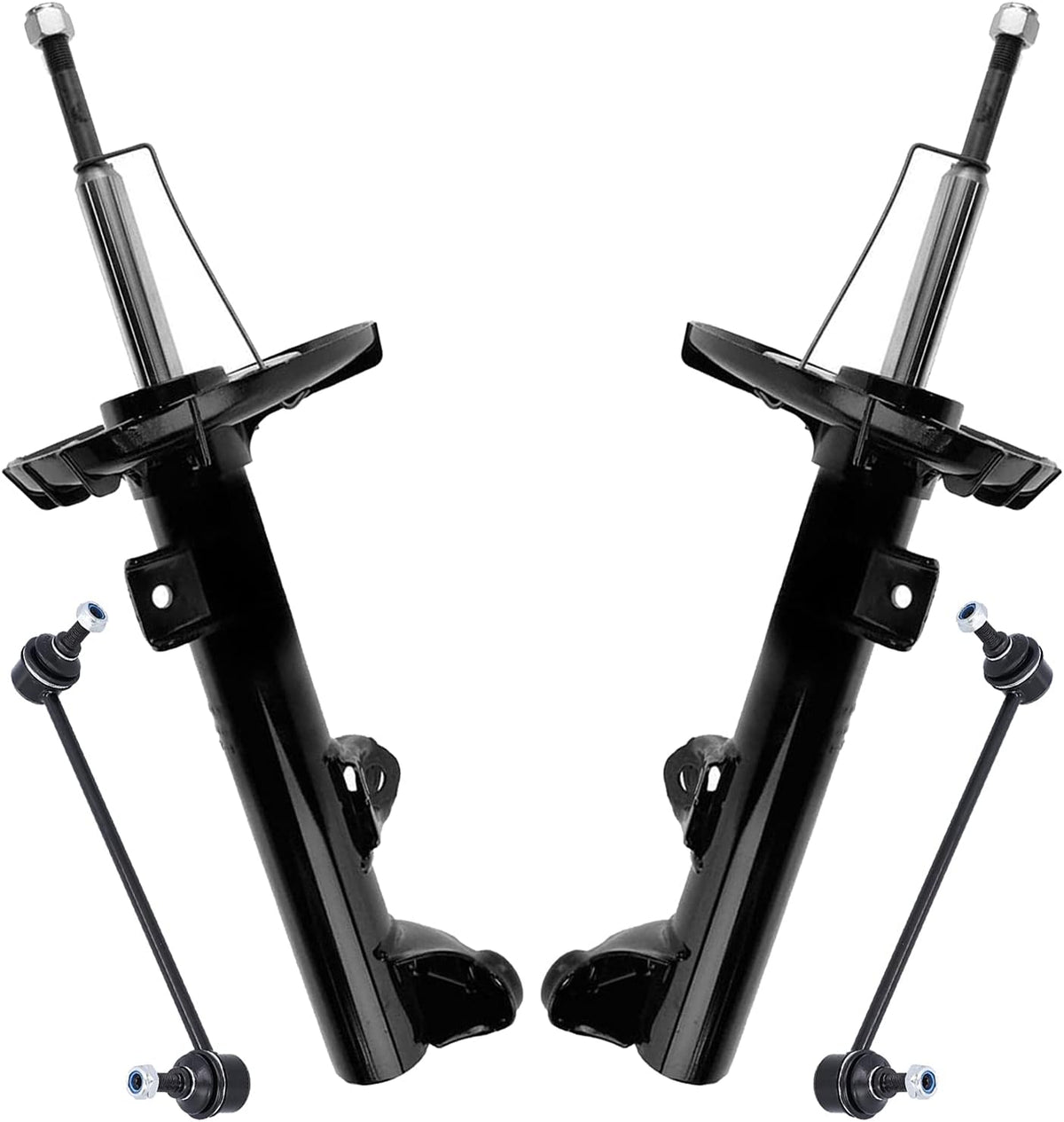 Detroit Axle - 4pc Front Suspension Kit for Mercedes-Benz C230 C240 C280