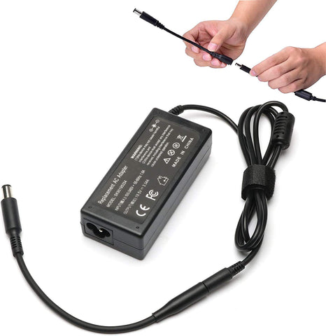 65W AC Charger for Dell Inspiron 15-7000 15-5000 15-3000 17-7000 17-5000 17-3000 13-7000 11-3000 2 in 1 Series 3558 3181 5100 5535 5555 5558 5559 5567 XPS 9350 9360 la65ns2-01 Charger Laptop Power