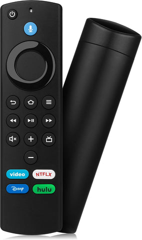 Replacement TV Remote Control for All Fire Series, Compatible with Fire Smart TV Stick/TV Cube/Stick Lite/HD/4K Max/4K,Smart TV 3rd Gen with Voice Controller