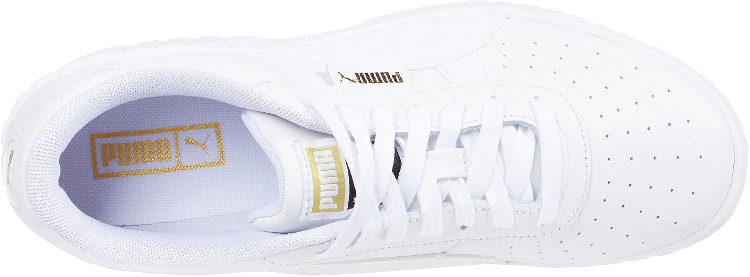PUMA Womens Cali Platform Sneakers Shoes Casual - White