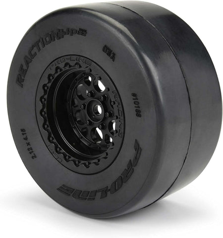 Pro-Line Racing Reaction+ HP Wide SC S3 Drag BELTED Tires PRO10188203 RC Tire