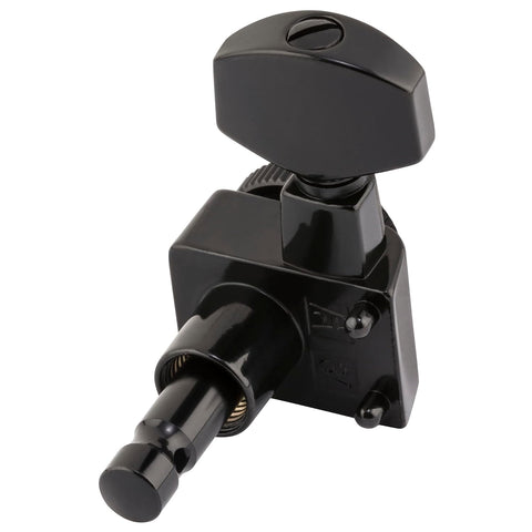 Fender Deluxe Locking Staggered Guitar Tuners, Guitar Accessories, Black